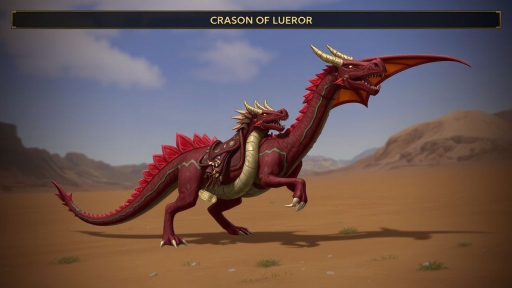 《赤色沙漠》龙坐骑系统引发玩家热议：黑星龙虽强，限制颇多